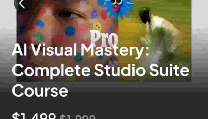 Ohneis – AI Visual Mastery – Complete Studio Suite Course
